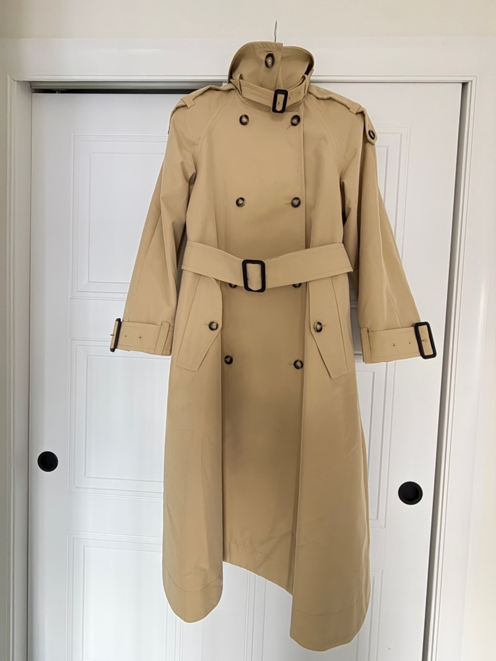 H&M A-LINE TRENCH COAT Women’s Size S